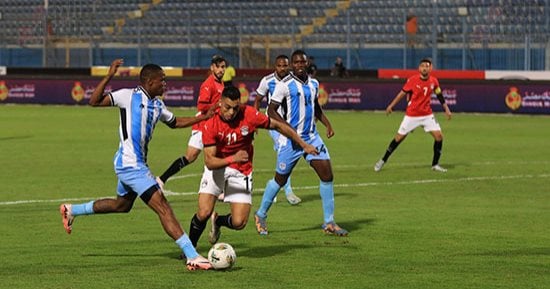 أهداف مباراة منتخب مصر وبوتسوانا في تصفيات أمم أفريقيا 1-1