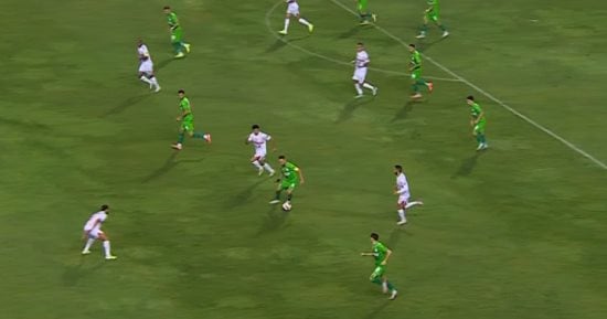 المصرى البورسعيدى يظهر بشراسة هجومية أمام الزمالك فى أول 15 دقيقة