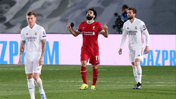 صلاح يقترب من تحقيق رقم مميز مع ليفربول بدوري الأبطال ضد ريال مدريد