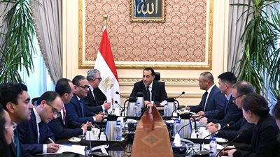 رئيس الوزراء يلتقي رئيس شركة “إيليت سولار” الصينية المُصنعة لمكونات محطات الطاقة الشمسية والرياح