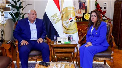 وزيرة التنمية المحلية تبحث مع محافظ الوادي الجديد الموقف التنفيذي للمشروعات التنموية والخدمية