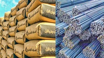 أسعار الحديد تتراجع بأكثر من 1100 جنيه للطن.. واستقرار الأسمنت عند 4010 جنيهات
