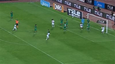 عدي الدباغ يسجل الهدف الأول للزمالك في مرمى المصري
