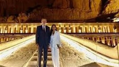 مصر دولة أمنة ومستقرة والسياحة بها أمنة وملك أسبانيا كان منبهرا