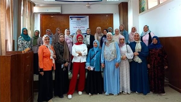 كلية التمريض جامعة حلوان تواصل دورها الريادي في نشر الوعي الصحي