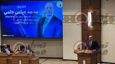 الفريق محمد عباس حلمي رئيسا لحماة الوطن