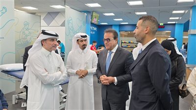 وزير الصحة يجري زيارات ميدانية لـ”أسبيتار” و”إتقان” لبحث تعزيز التعاون في الطب الرياضي