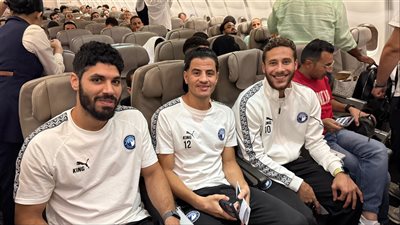 بعثة بيراميدز تصل إلي جدة لمواجهة الأهلي السعودي في كأس إنتركونتيننتال