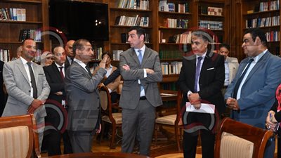 الأمين العام لمجلس الشيوخ المستشار محمود عتمان يُتابع الاستعدادات النهائية لحفل استقبال الأعضاء الجدد وتسليم كارنيهات العضوية..صور