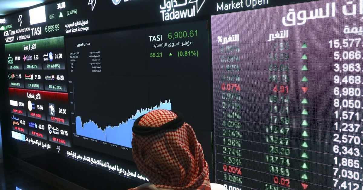 السوق السعودية تتحرك في نطاق عرضي بضغط من الأسهم القيادية