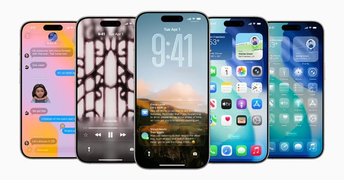 الإصدار الجديد iOS 26 يصل هواتف آيفون.. تعرف على المزايا