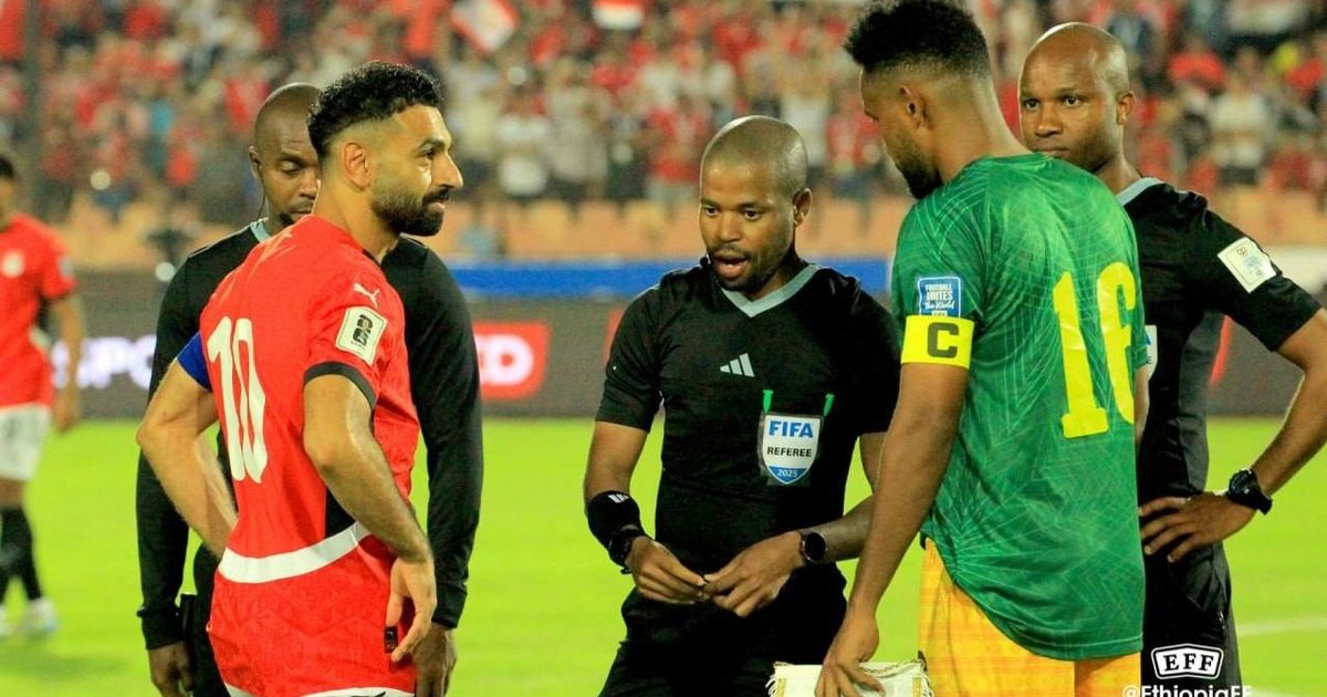 إثيوبيا تشكو مصر لـ”فيفا” بسبب الليزر و”النشيد الوطني”