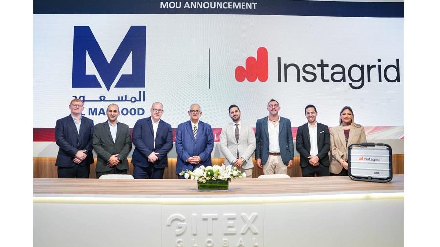 “المسعود للطاقة” و”إنستاغريد” تعلنان عن شراكة لتقديم أول نظام بطاريات محمول خالٍ من الانبعاثات في الإمارات