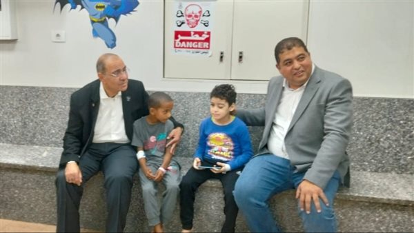 زيارة متابعة لمستشفى الأطفال الجامعي “أبو الريش المنيرة”