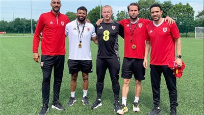 جدو يحصل على يحصل على رخصة تدريب B من الاتحاد الويلزي