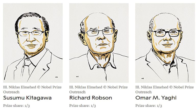 جائزة نوبل للكيمياء 2025