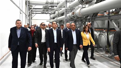 رئيس الوزراء يوجه بسرعة العمل على الانتهاء من المرحلة الثانية لمحطة الربط الكهربائي المصري السعودي بمدينة بدر
