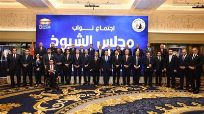 رئيس حماة الوطن يعقد اجتماعا مع أعضاء الحزب المعينين بمجلس الشيوخ