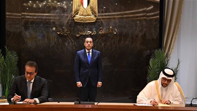 رئيس الوزراء يشهد توقيع مذكرة تفاهم بين مصر وقطر للتعاون في المجال الصحي