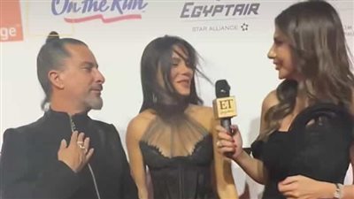 هادي الباجوري في أول ظهور له مع زوجته: لسة هنعمل فرح