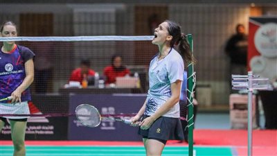 نور يسري تصعد لنصف نهائي بطولة مصر الدولية للريشة الطائرة