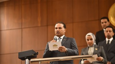 النائب تامر عبد الحميد يؤدى اليمين الدستورية بمجلس الشيوخ 2025 ويؤكد على إحترامه الدستور والقانون