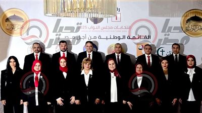 القائمة الوطنية من أجل مصر تلتقط الصور التذكارية لانتخابات مجلس النواب على مستوى كل محافظة