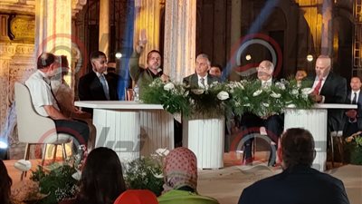 المستشار عبد الوهاب عبد الرازق يشهد على كتب كتاب نجل النائب السابق عمرو غلاب بحضور رموز سياسية وبرلمانية والداعية مصطفى حسن