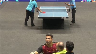 4 أزمات تحاصر عمر عصر في تنس الطاولة