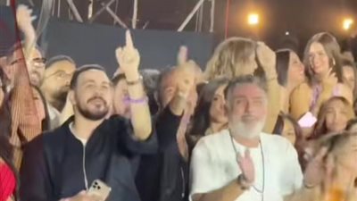 منهم يسرا وتامر حبيب.. نجوم الفن في حفل عمرو دياب بـ مهرجان الجونة