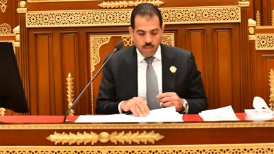 المستشار أحمد عبد الغني الأمين العام لمجلس الشيوخ بأولى مشاركاته بالجلسة العامة ولقاء رئيس النواب