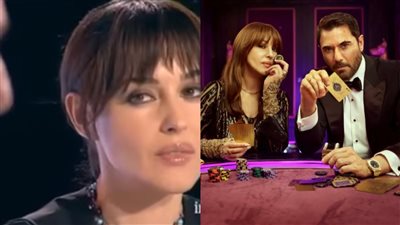 معجبة بالرجل المصري من زمان.. مونيكا بيلوتشي تخطف الأنظار مع أحمد عز وعمر الشريف