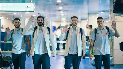 بالصور.. بعثة رجال يد الأهلي تغادر إلى المغرب للمشاركة فى بطولة إفريقيا