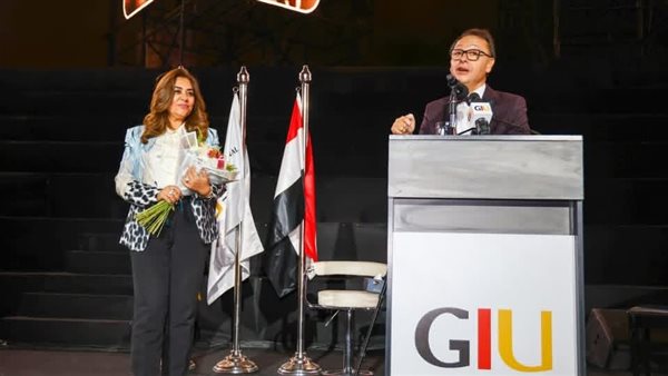 وزيرة التنمية المحلية تشهد احتفالية الجامعة الألمانية الدولية بتخريج دفعة جديدة