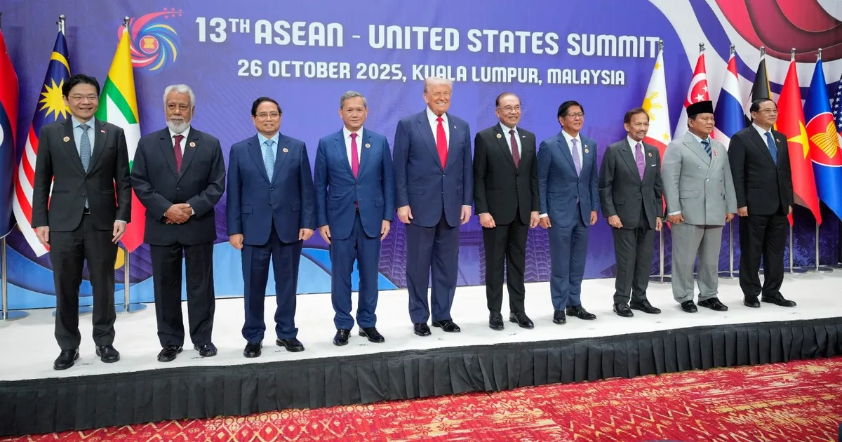 ترمب لآسيان: أميركا إلى جانبكم دائماً وشراكتنا ستستمر لأجيال