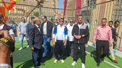 وزارة الشباب والرياضة تفتتح ملعب خماسي جديد في السويس