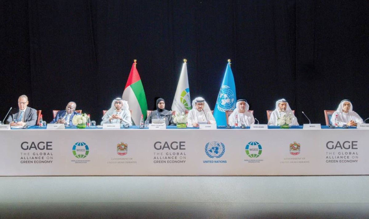 القمة العالمية للاقتصاد الأخضر تبحث تسريع الطموحات المناخية
