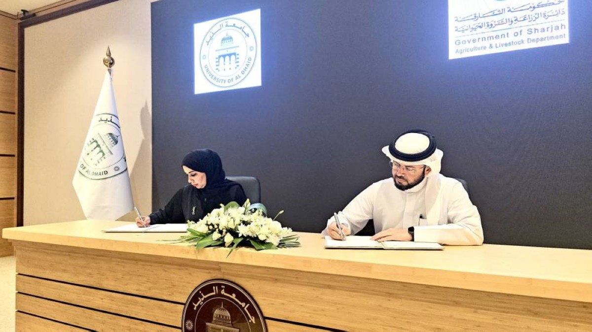 شراكة بحثية بين “زراعة الشارقة” وجامعة الذيد