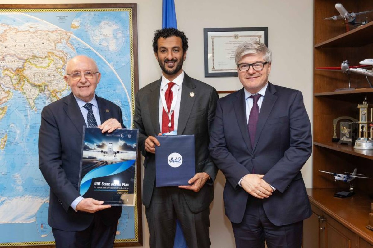 الطيران المدني” تُسلّم الإصدار الثالث من الخطة الوطنية لتقليل انبعاثات قطاع الطيران إلى “الإيكاو