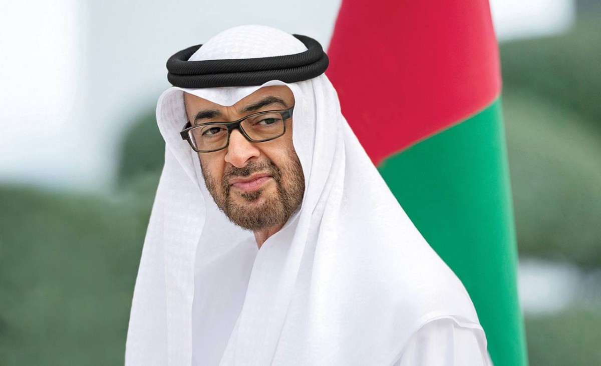 محمد بن زايد يعزي تميم بن حمد في وفاة دبلوماسيين قطريين