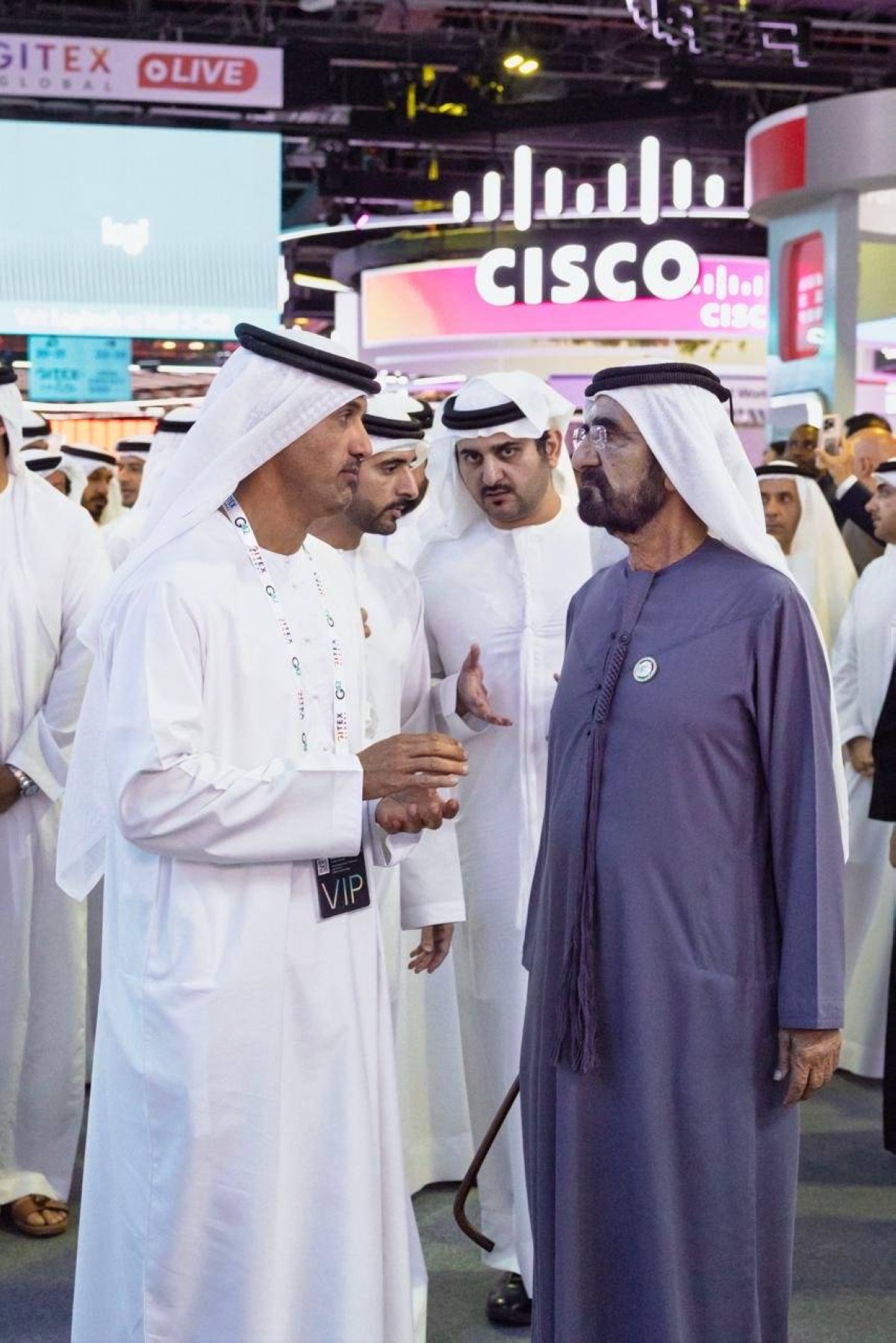فخور بوطني الذي استطاع أن يجمع العالم في جايتكس جلوبال