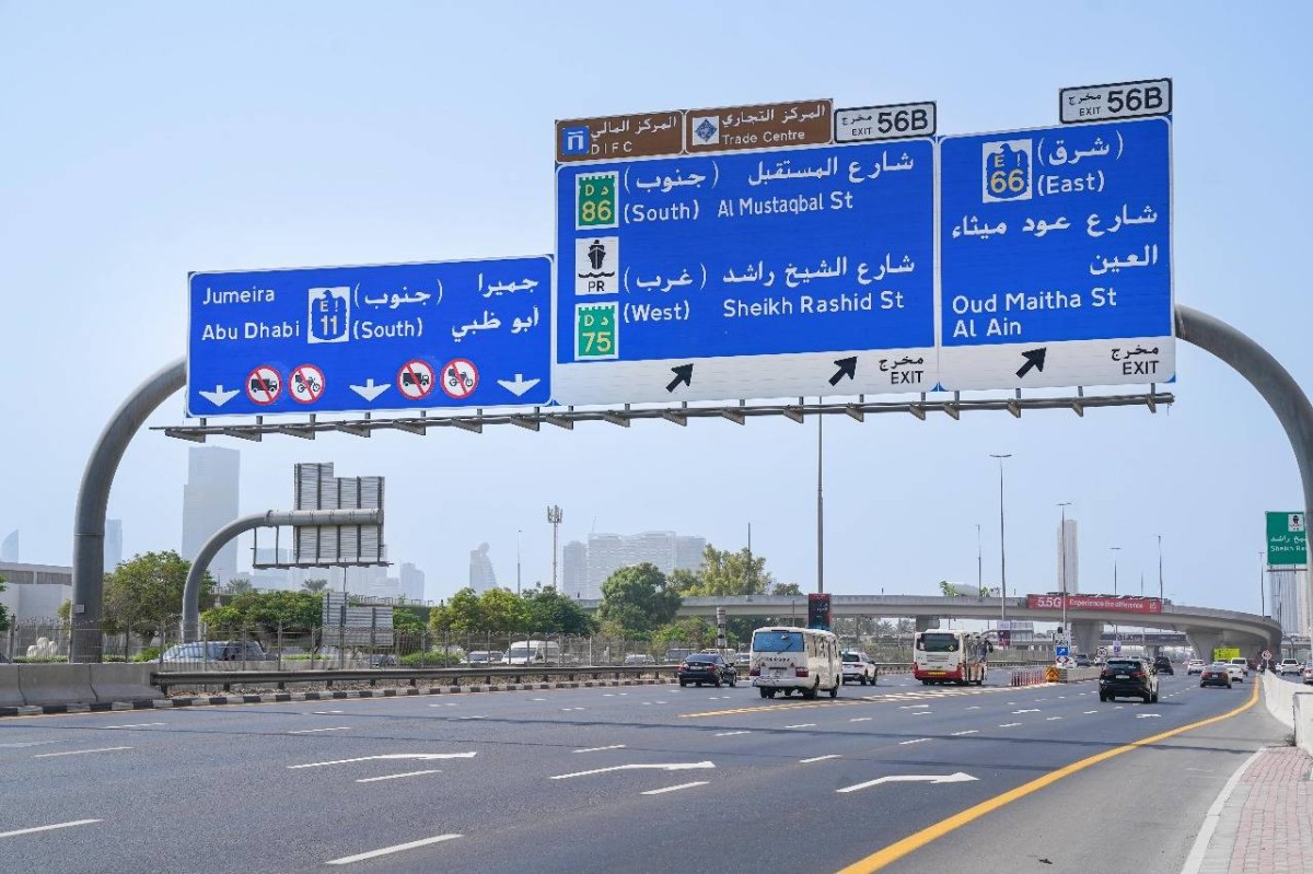 “طرق دبي” والشرطة تعلنان عن تقنين قيادة دراجات التوصيل على المسارات السريعة في شوارع الإمارة
