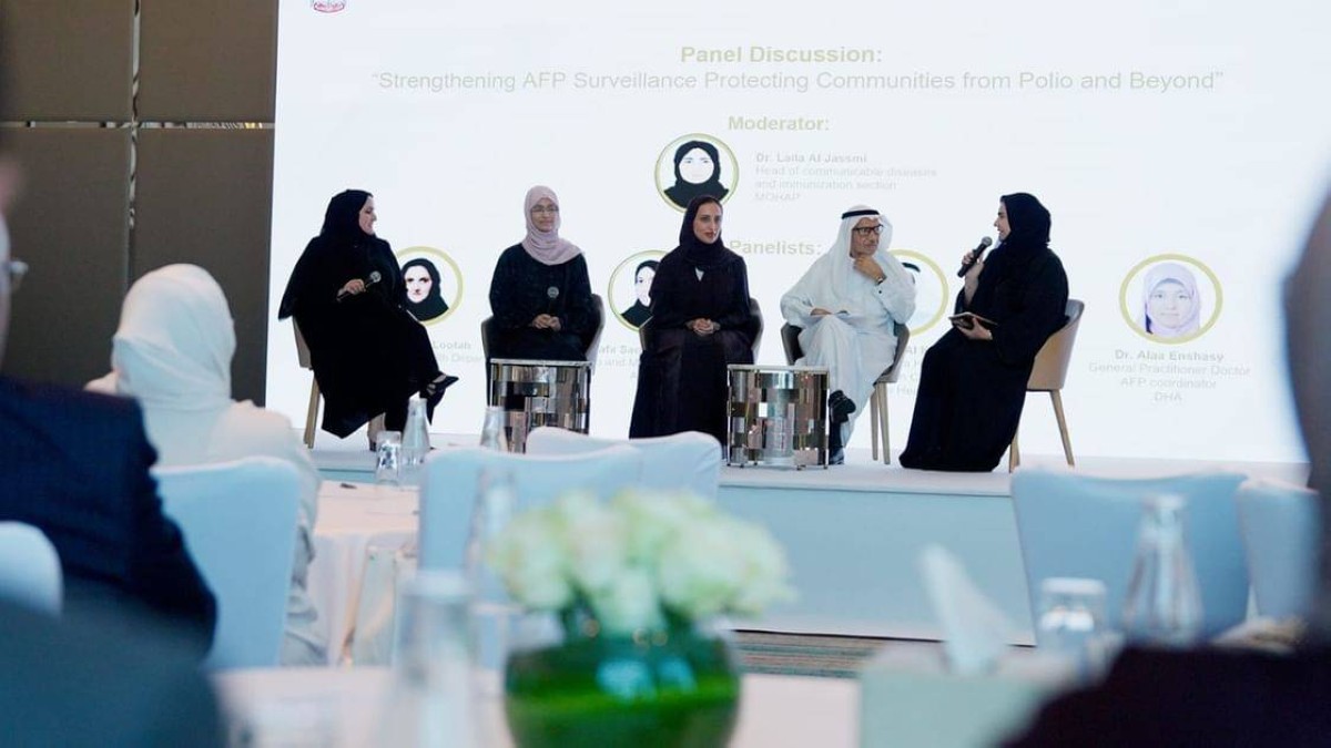 الإمارات لم تسجل أي حالة إصابة بشلل الأطفال منذ ثلاثة عقود