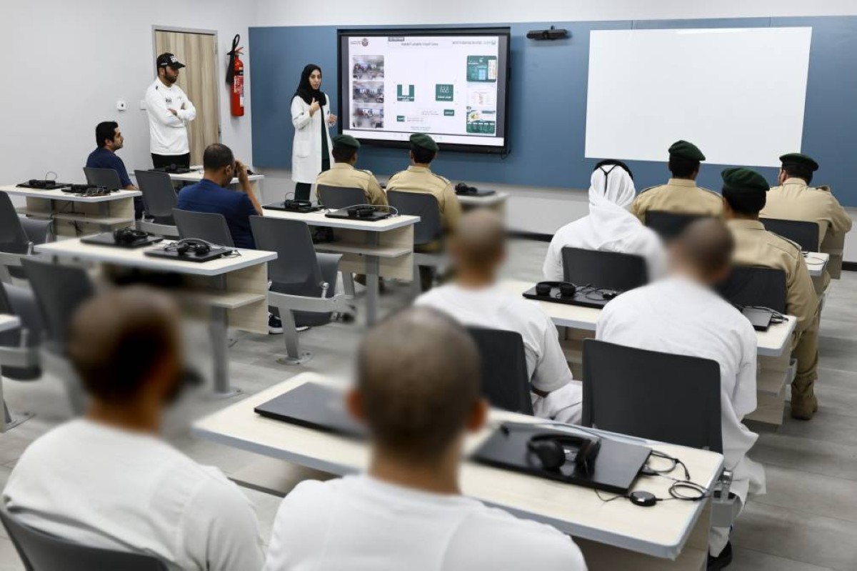 شرطة دبي تنظم برنامجاً صحياً رياضياً للنزلاء