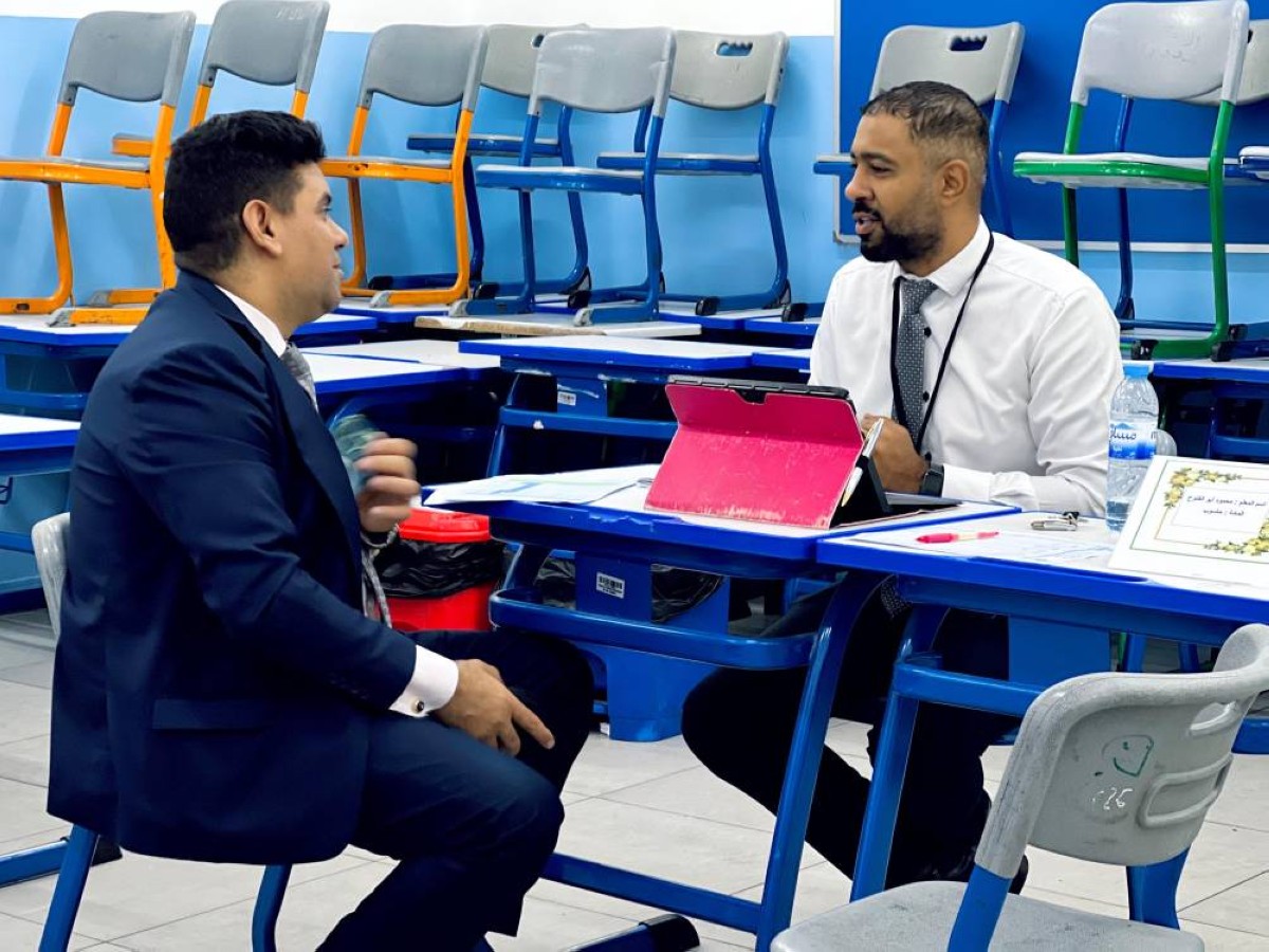 مدارس حكومية وخاصة تناقش أداء الطلبة وخطط الامتحانات