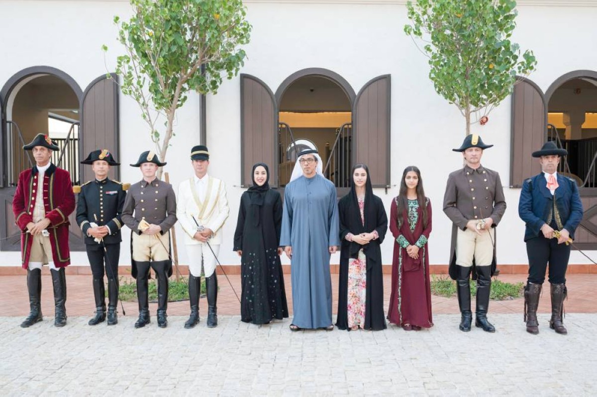 منصور بن زايد يفتتح «أبوظبي للفنون الفروسية الأميرية» في جزيرة الجبيل