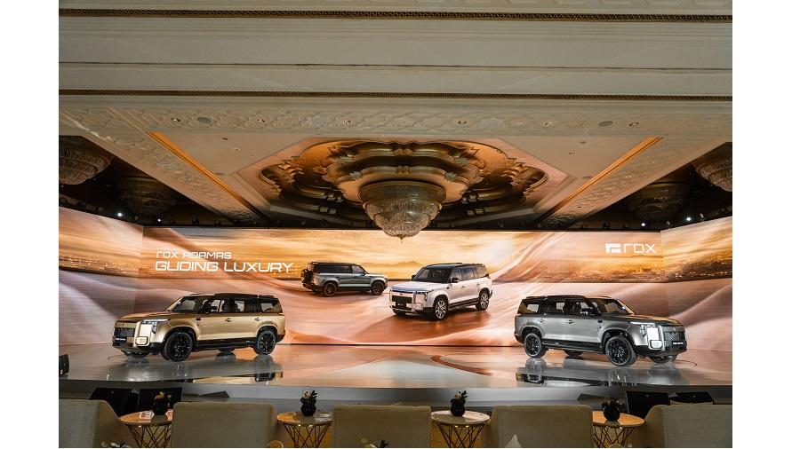 ROX تطلق سيارتها الرائدة الجديدة ADAMAS SUV من أبوظبي