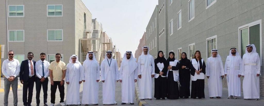 «الوطنية لحقوق الإنسان» تزور سكنات عمال بأبوظبي