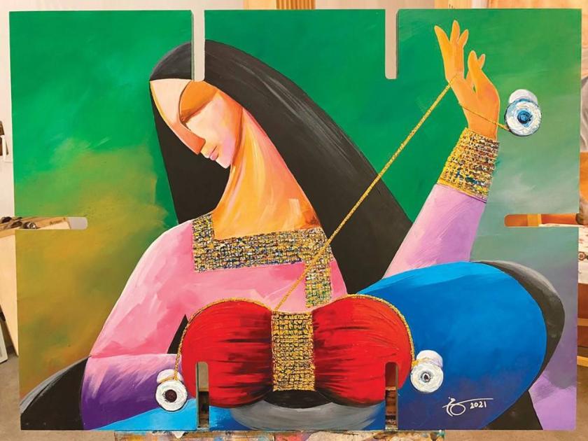 «التلي».. فهد جابر يلون الحنين إلى الماضي