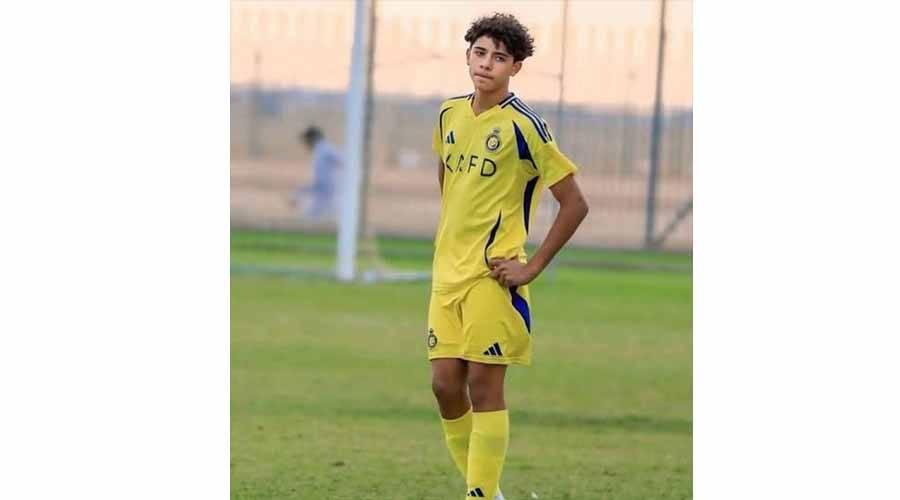 مقطع قصير يشعل السوشيال ميديا.. نجل رونالدو يتحدث العربية (فيديو)